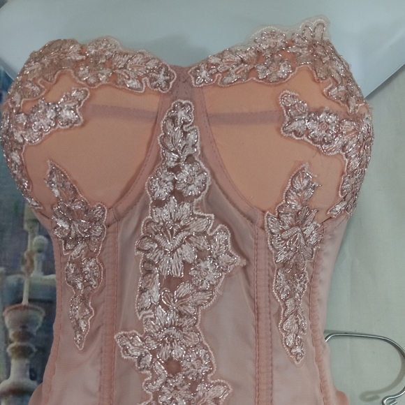 Alivila Y pink corset top - Picture 7 of 16